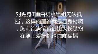 对贴身T恤白裙小姐姐无法抵挡，这样的服饰就是显身材啊，胸前饱满笔直白嫩大长腿抱在腿上爱抚挑逗啪啪猛插