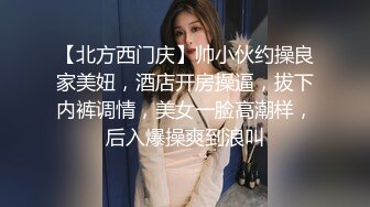 【北方西门庆】帅小伙约操良家美妞，酒店开房操逼，拔下内裤调情，美女一脸高潮样，后入爆操爽到浪叫