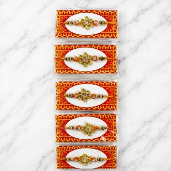 কৃষ্ণফুল রাখী ৬ পিস- krish rakhi 6 piece