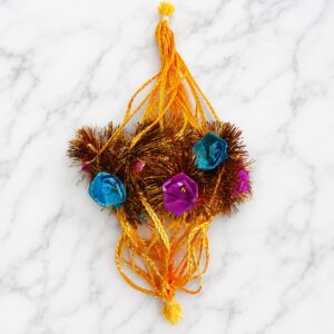 ভিন্নফুলের কমলা সুতোর রাখী সেট ২৪- multiflower orangethread rakhi set 24
