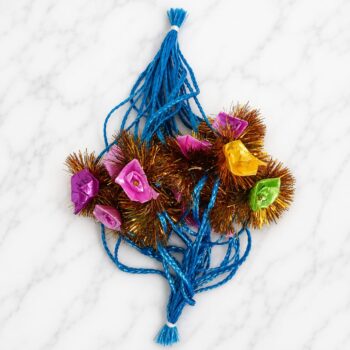 ভিন্নফুলের নীল সুতোর রাখী সেট ২৪ - multiflower bluethread rakhi set 24