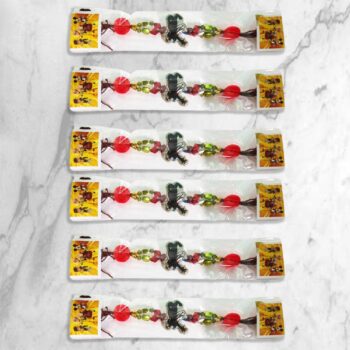 স্পাইডারম্যান রাখী ৬পিস - spiderman rakhi 6 piece