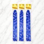 নীল চায়না রাখী বড় 3 প্যাকেট - blue china rakhi big 3 packet