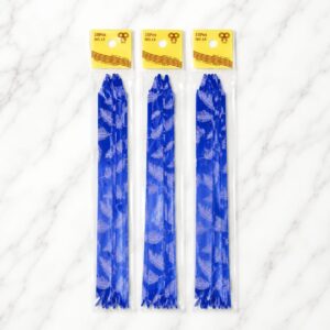 নীল চায়না রাখী বড় 3 প্যাকেট - blue china rakhi big 3 packet